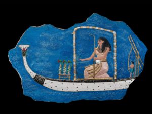 Cleopatra on Barge