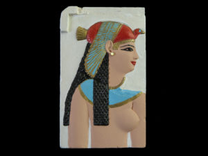 Cleopatra with Bird on Head