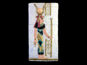 Isis with Ankh in Right Hand