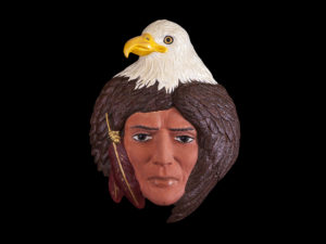 Indian Chief with Eagle