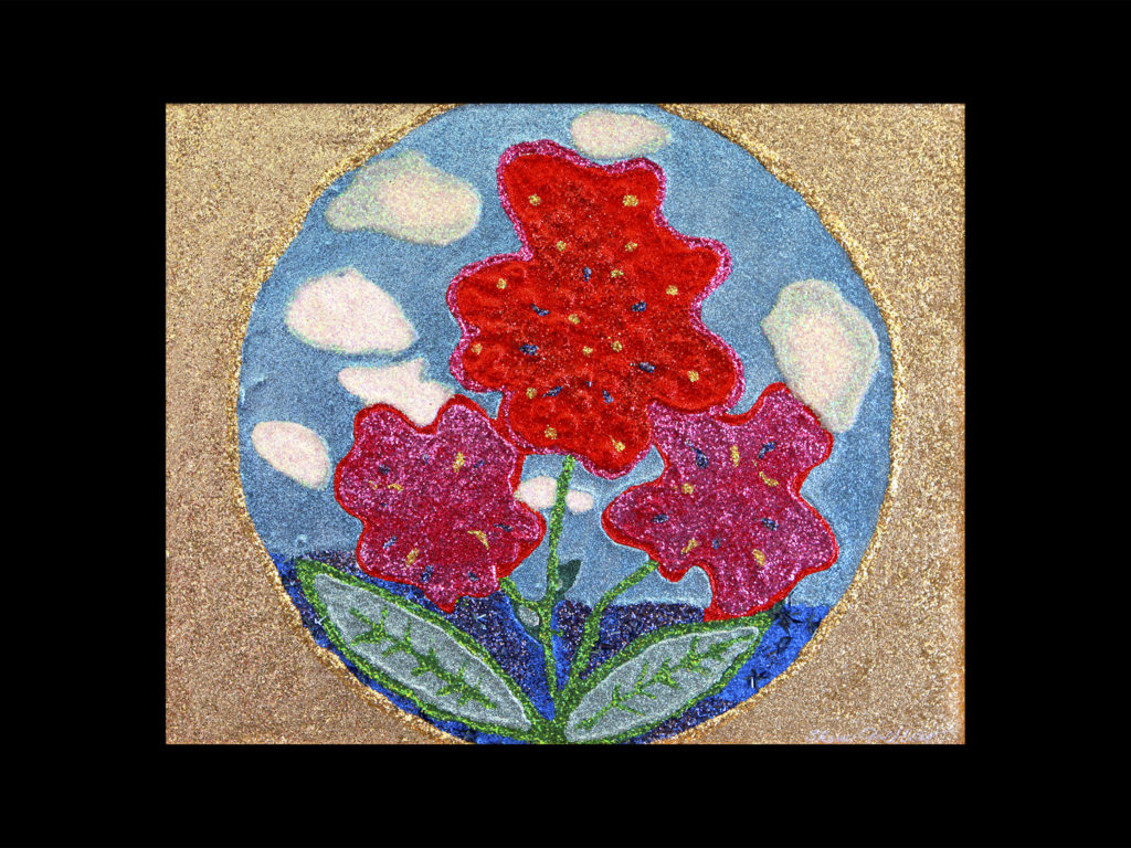 Plate of Flowers