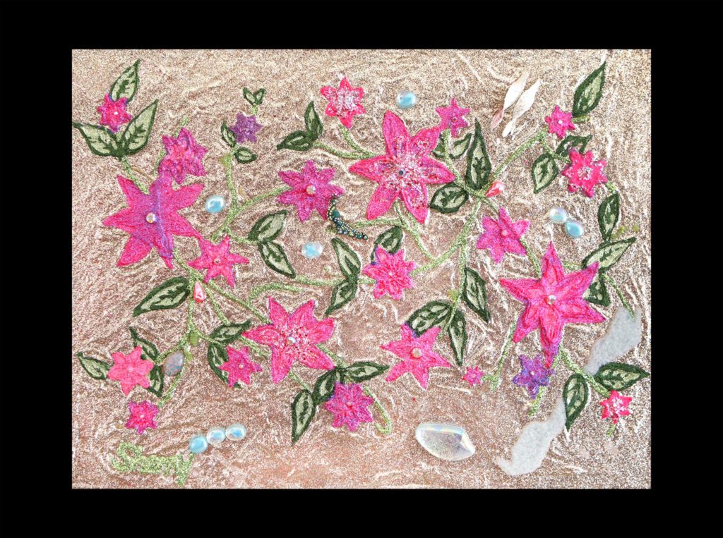 Verbena in Sand (Sand Flowers)