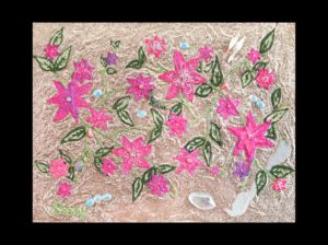 Verbena in Sand (Sand Flowers)